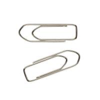 Скрепки канцелярские Axent пятиугольные никелированные 28мм 100шт (картонная Фото