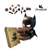 Пазл Ukropchik дерев'яний Супергерой Бетмен size - L в коробці з Фото