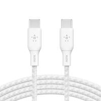 Дата кабель Belkin USB-C to USB-C 2.0m 100W white Фото