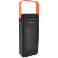 Батарея універсальна Voltronic 30000mAh Solar, Flashlight, inp:Type-C/MicroUSB/Li Фото