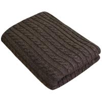 Плед Прованс SOFT косы Мокко 140х180 см Фото