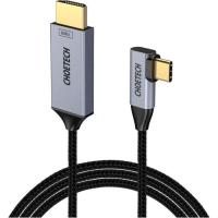 Кабель мультимедийный Choetech USB-C to HDMI M 1.8m 4K60Hz 90° corner Фото