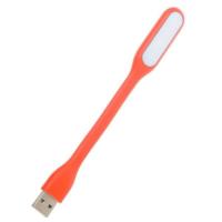 Лампа USB Optima LED, гнучка, 2 шт, помаранчевий Фото