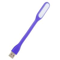 Лампа USB Optima LED, гнучка, фіолетовий Фото