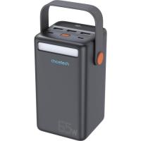 Батарея універсальна Choetech 50000mAh, PD/3.0/65W, QC/3.0/18W, USB-C, 3*USB-A, Фото