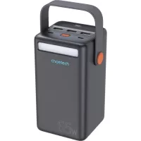Батарея универсальная Choetech 50000mAh, PD/3.0/65W, QC/3.0/18W, USB-C, 3*USB-A, Фото