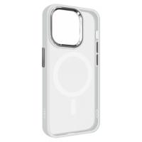 Чехол для мобильного телефона Armorstandart Unit MagSafe Apple iPhone 13 Pro Matte Clear Silve Фото