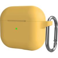 Чехол для наушников Armorstandart Hang Case для Apple AirPods 3 Yellow Фото
