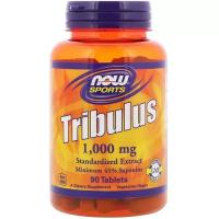 Травы Now Foods Трибулус, Tribulus, 1000 мг, 90 таблеток Фото