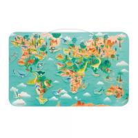 Розвиваюча іграшка Janod Магнітна карта світу Планісфера динозаврів Фото