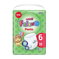 Підгузки GOO.N Friend Розмір 6 (15-25 кг) 20 шт (8697404380634) Фото