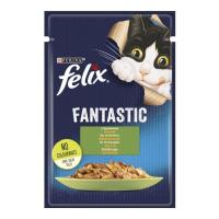 Вологий корм для кішок Purina Felix Fantastic з кроликом у желе 85 г Фото