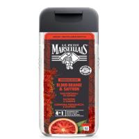 Гель для душа Le Petit Marseillais 3 в 1 Шафран и красный апельсин 400 мл Фото