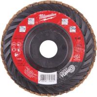 Круг зачистний Milwaukee пелюстковий CERA TURBO SLC50/125, зерно 60, 125 мм Фото