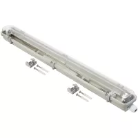 Світильник Delux PC7 LED SLIM IP65 G13 без ламп Фото