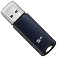 USB флеш накопичувач Silicon Power 64GB Marvel M02 Aluminum Blue USB 3.2 Фото