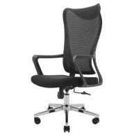 Офисное кресло Richman Етер Хром M-1 (Tilt) Сітка чорна Фото