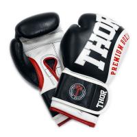 Боксерские перчатки Thor Shark PU-шкіра 14oz Чорні Фото