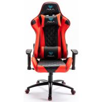 Крісло ігрове Aula F1029 Gaming Chair Black/Red Фото