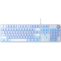 Клавиатура Aula F2088 Pro Mechanical White/Violet + 9 Purple keys Фото