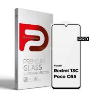Скло захисне Armorstandart Pro Xiaomi Redmi 13C / Poco C65 Black Фото