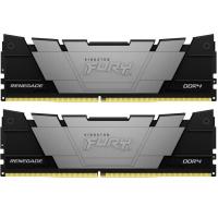 Модуль пам'яті для комп'ютера Kingston Fury (ex.HyperX) DDR4 16GB (2x8GB) 3200 MHz Fury Renegade Black Фото