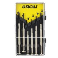 Набор отверток Sigma для точных работ 6шт CrV (кейс) Фото