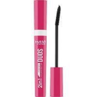 Тушь для ресниц Maxi Color 2 in 1 Duos Volume & Curl Фото