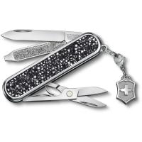 Ніж Victorinox Classic SD Brilliant Crystal + брелок-лого Фото