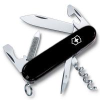 Нож Victorinox Sportsma 84 мм Чорний Фото