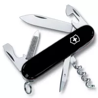 Ніж Victorinox Sportsma 84 мм Чорний Фото