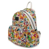 Рюкзак шкільний Loungefly Nickelodeon - Nick Rewind Gang AOP Mini Backpack Фото