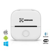 Принтер чеків UKRMARK P02WT Bluetooth, білий Фото