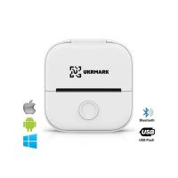 Принтер чеков UKRMARK P02WT Bluetooth, белый Фото