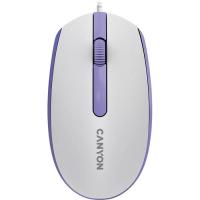 Мишка Canyon M-10 USB White Lavender Фото