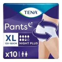 Підгузки для дорослих Tena Pants Plus Night Extra Large 10 шт Фото