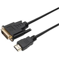 Кабель мультимедийный Dynamode HDMI M to DVI M 1.8m 24+1pin Фото
