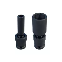 Торцевая головка KING TONY 1/2" 22 мм удлиненная с карданом Фото