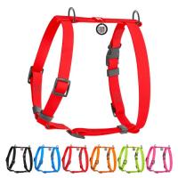 Шлей для собак WAUDOG Waterproof Н-образная анатомическая М красный Фото