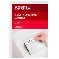Етикетка самоклеюча Axent 105x74,6 (8 на листі) с/кл (100 листів) Фото