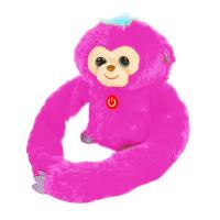 Интерактивная игрушка Bambi Мавпа Рожева Фото