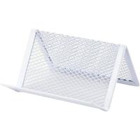 Подставка для визиток Axent металлическая 95x80x60 мм белая Фото