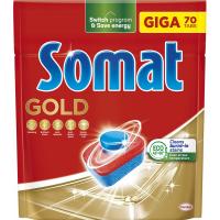 Таблетки для посудомоечных машин Somat Gold 70 шт. Фото