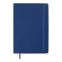 Книга записна Buromax Touch Me 96 аркушів А5 у клітинку синій Фото