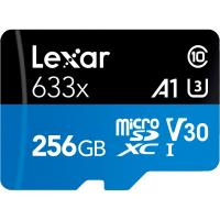 Карта памяти Lexar 256GB microSDXC class 10 UHS-I 633x Фото