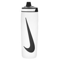 Пляшка для води Nike Refuel Bottle 24 OZ білий, чорний 709 мл N.100.766 Фото