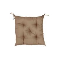 Подушка на стул Прованс Фибра коричневая 40х40 см Фото