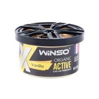Ароматизатор для автомобиля WINSO Organic X Active 40gr - Vanilla Фото