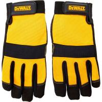 Защитные перчатки DeWALT разм. L/9, с накладками на ладони и пальцах Фото