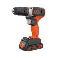 Шуруповерт Black&Decker 18 В Li-Ion, 1.5Ah, 600 об/хв, 1,2 кг Фото
